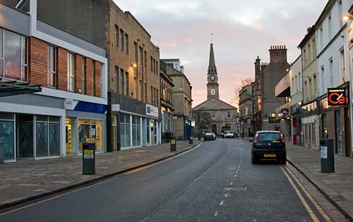 High Street, Dumbarton, looking east, 2010