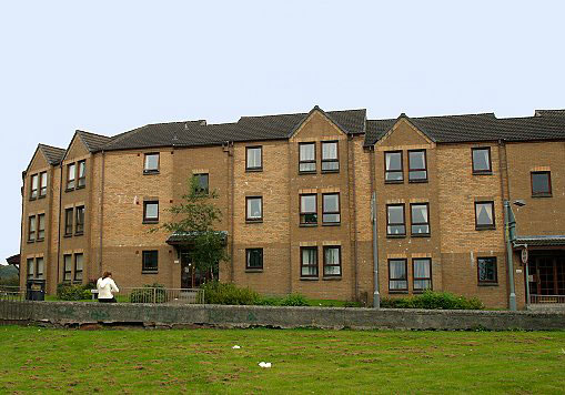 Electricity Board Building, ex-tram depot, Dumbarton, January, 2006