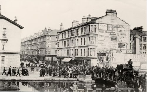 Canal Bridge, Kilbowie Road, Clydebank