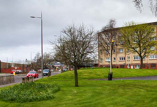 Site of Clydeholm Greyhound Stadium, Clydebank, 2013