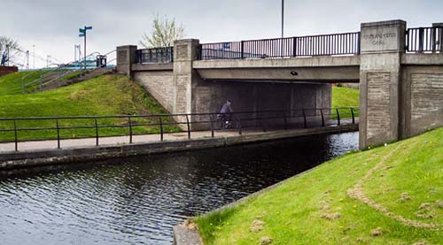 Forth and Clyde Canal, Whitecrook, 2014