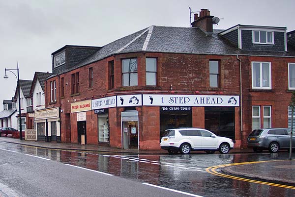 Site of old Balloch Post Office, 2018