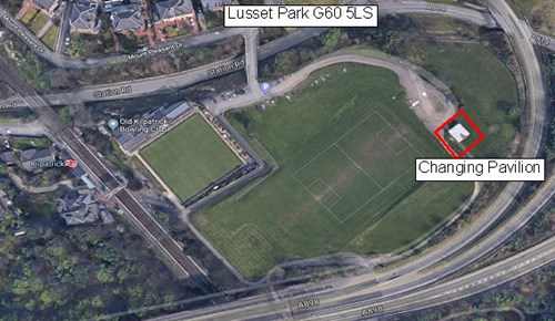 Map of Football Pitch Location