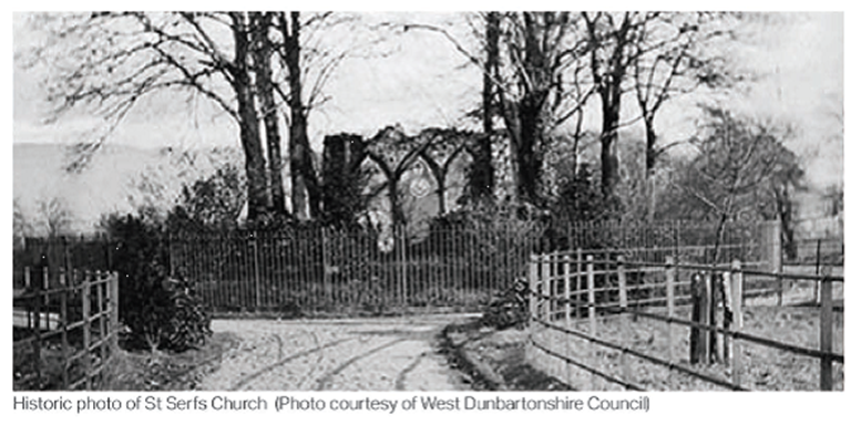 Historic photo of St Serf's Church