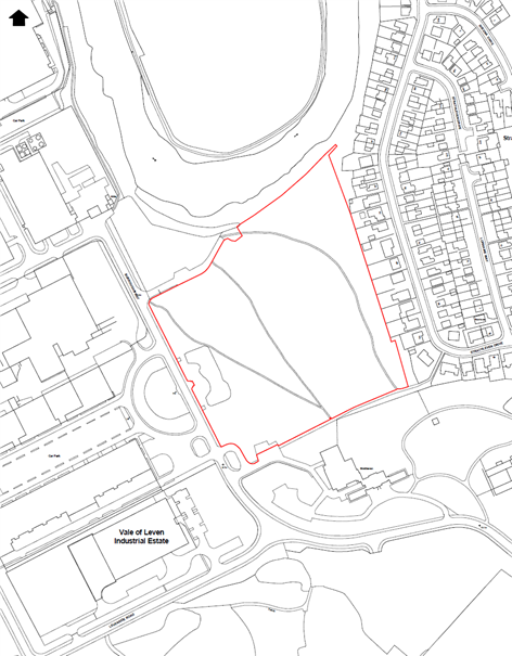 Burroughs Way, Vale of Leven Industrial Estate - map