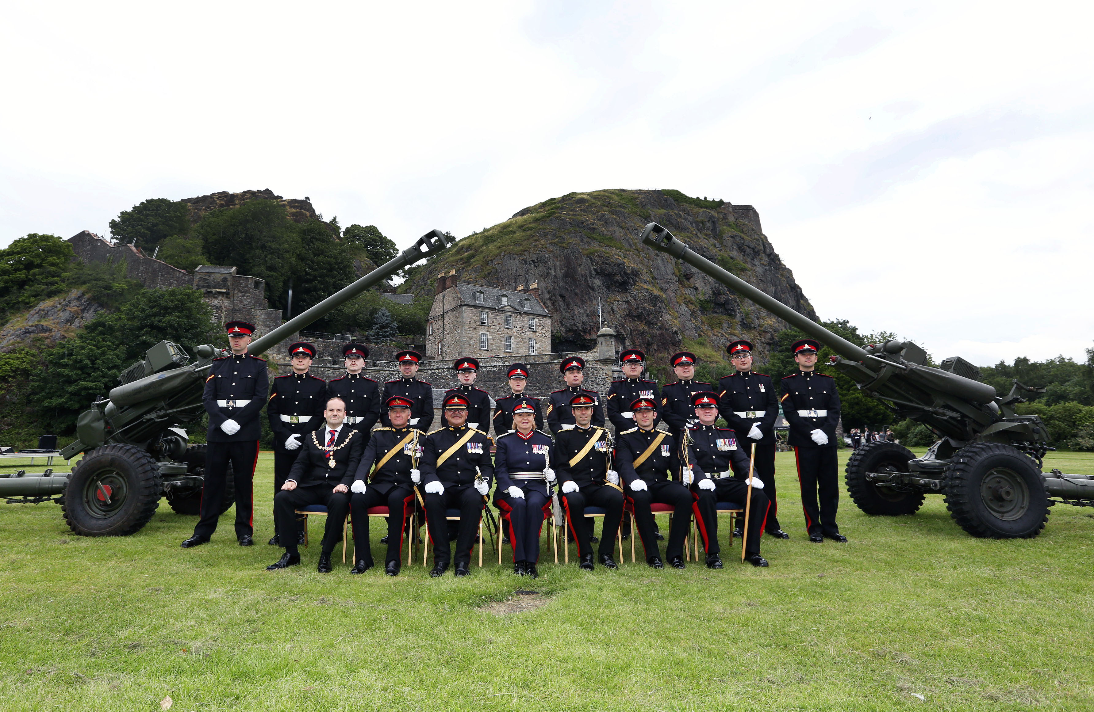 800th gun Salute at the Rock